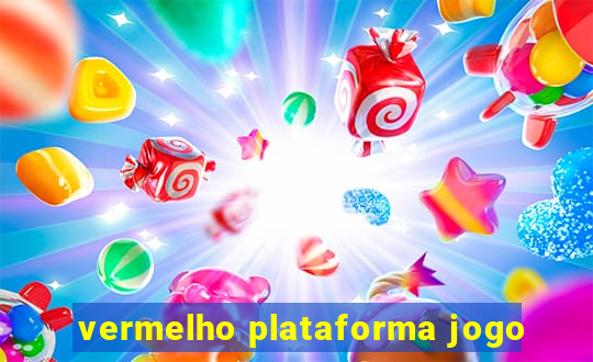 vermelho plataforma jogo